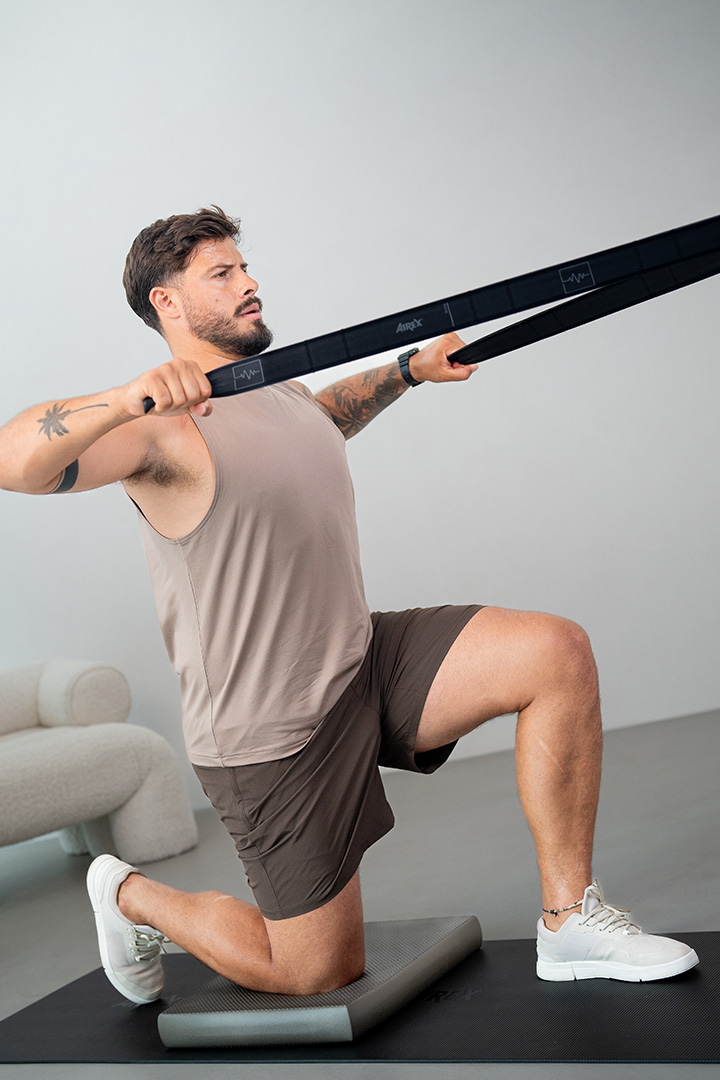 HEARTBEAT® Multi Grip Exercise Band STRONG